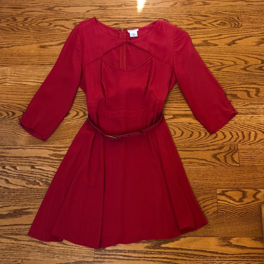 Retro urban outfitters belted dress